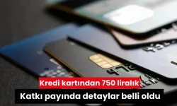 Kredi kartından alınacak 750 liralık katkı payının detayları belli oldu!