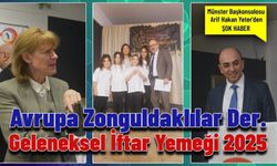 Avrupalı Zonguldaklılar iftarda bir araya geldiler