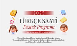Yurt Dışındaki Gençlere Türkçe Desteği: “2025 Yılı Türkçe Saati Destek Programı” Başvuruları Başladı