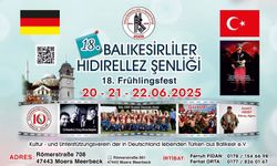 Almanya’da Balıkesirliler 18. Hıdırellez Şenliği’ne Hazırlanıyor