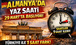 Almanya’da Yaz Saati Uygulaması 29 Mart’ta Başlıyor