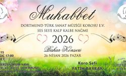 Dortmund’da Türk Sanat Müziği Rüzgârı Esecek: “Muhabbet” Bahar Konseri 2026