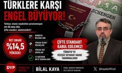 DOĞRU YOL PARTİSİ GENEL BAŞKAN YARDIMCISI DIŞ İLİŞKİLER BAŞKANI BİLAL KAYA: “TÜRK VATANDAŞLARINA UYGULANAN SCHENGEN ENGE