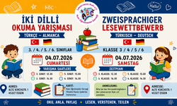ESSEN’DE TÜRKÇE-ALMANCA İKİ DİLLİ OKUMA YARIŞMASI HEYECANI