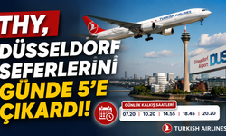 THY, Düsseldorf–İstanbul Seferlerini Günde 5’e Çıkardı