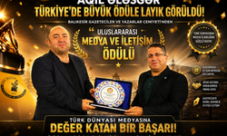 Aqil Ələsgər Türkiye’de “Uluslararası Medya ve İletişim Ödülü”ne Layık Görüldü