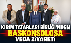 Almanya Kırım Tatarları Birliği’nden Başkonsolos Taylan Özgür Aydın’a Veda Ziyareti