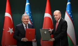Cumhurbaşkanı Erdoğan ve Mirziyoyev'in görüşmesinin ardından 5 anlaşmaya imza