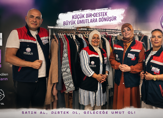 UMUDUM OL DERNEĞİ’NDEN ANLAMLI PROJE: İKİNCİ EL KIYAFET SATIŞIYLA YETİM VE ÖKSÜZ ÇOCUKLARA DESTEK
