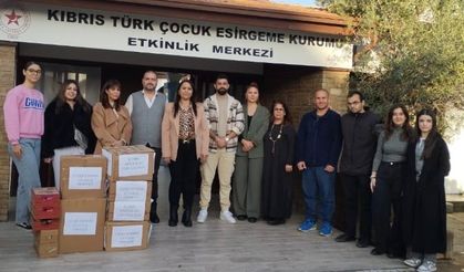 KAÜ ÖĞRENCİLERİ ÇOCUKLARI BU YIL DA YALNIZ BIRAKMADI