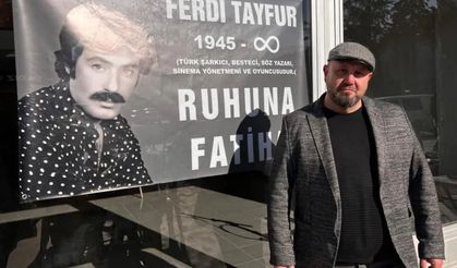 Bucaklı esnaf Ali Uğur’dan Ferdi Tayfur’a anlamlı vefa