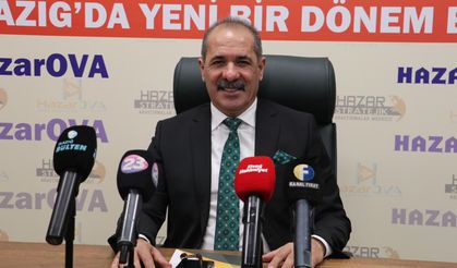 Başkan Çoban,''HazarOVA ile “Elâzığ’da Yeni Bir Dönem Başlıyor”