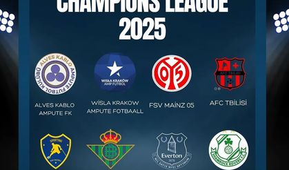 Avrupa Ampute Futbol Şampiyonlar Ligi heyecanı Ankara’da başlıyor!