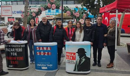 Isparta CHP'den de imza kampanyası