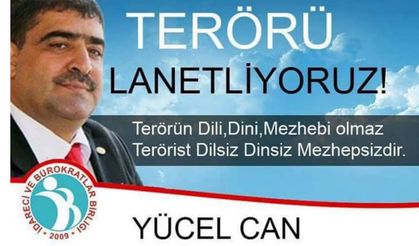 TERÖRÜN, DÜŞMANLIĞIN HER TÜRLÜSÜNÜ KINIYOR, NEFRET EDİYOR,  KINIYOR, REDDEDİYORUZ...