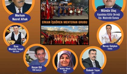 Kapadokya’da Gurbetçiler Kültür ve Müzik Şöleninde Buluşuyor