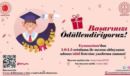 Almanya’daki Türk Gençlerinin Başarıları Ödüllendirilecek