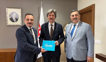TİMBİR'den TRT Yönetim Kurulu Başkanı Prof. Dr. Ferudun Yılmaz'a ziyaret