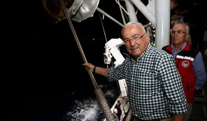 Ordu'da ilk ağlar denize bırakıldı