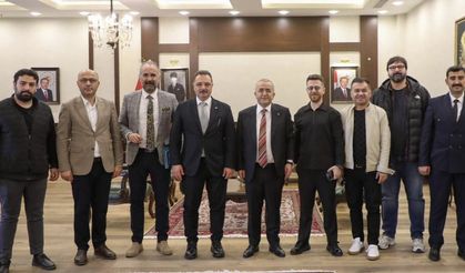 TİMBİR ve İMEF'den Elazığ Valisi Hatipoğlu'na ziyaret