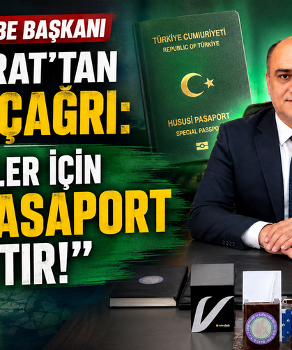 TSD ELAZIĞ ŞUBE BAŞKANI METİN FIRAT'TAN TARİHİ ÇAĞRI: “ENGELLİLER İÇİN YEŞİL PASAPORT HAKTIR!”