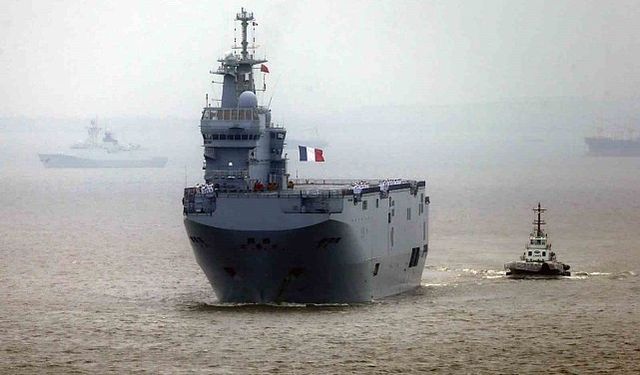 Fransa, Gazzelilere tıbbi yardım için ikinci savaş gemisini Doğu Akdeniz'e gönderecek