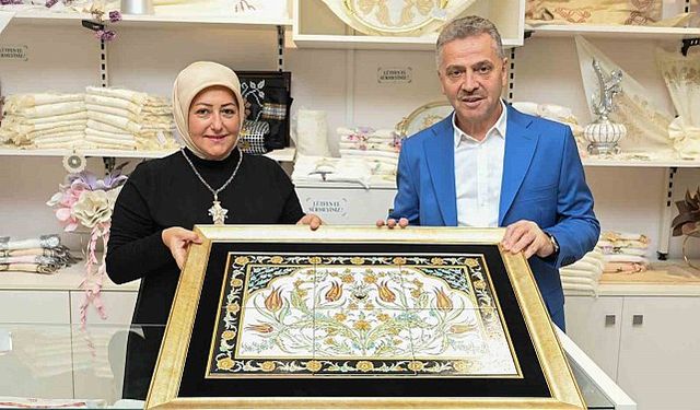 Gaziosmanpaşalı kadınların ürettiği el emeği ürünler, El Sanatları Satış Ofislerinde