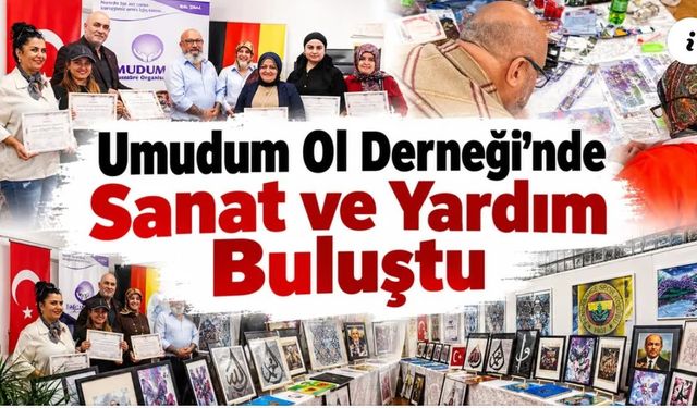 DUİSBURG’DA SANAT VE İYİLİK BULUŞTU! 💎 Umudum Ol Derneği’nden Yetim Çocuklara Destek
