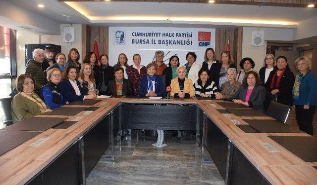CHP Kadın Kolları'ndan 81 ilde  eş zamanlı açıklama