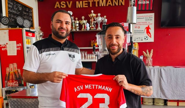 Başarılı Futbolcu Mehmet Boztepe ASV Mettman’da