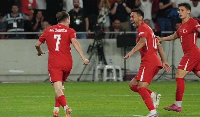 Kerem Aktürkoğlu hat-trick yaptı, Türkiye 3-1 İzlanda