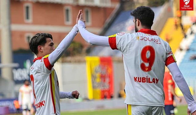 Göztepe’den Kasımpaşa'ya 5 gol: Çeyrek finale çıktı