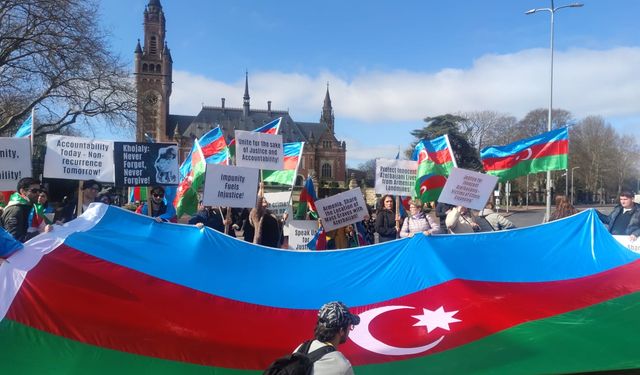 Avrupa’daki Azerbaycanlılardan Lahey’de Adalet ve Hakikat Çağrısı