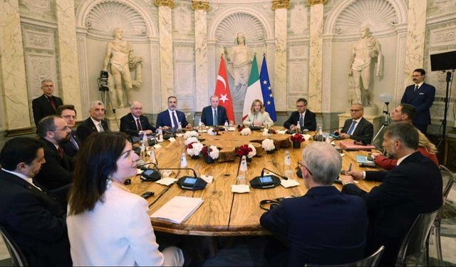 Erdoğan ve Meloni Roma’da buluştu: Türkiye-İtalya Zirvesi’nde 42 maddelik ortak bildiri