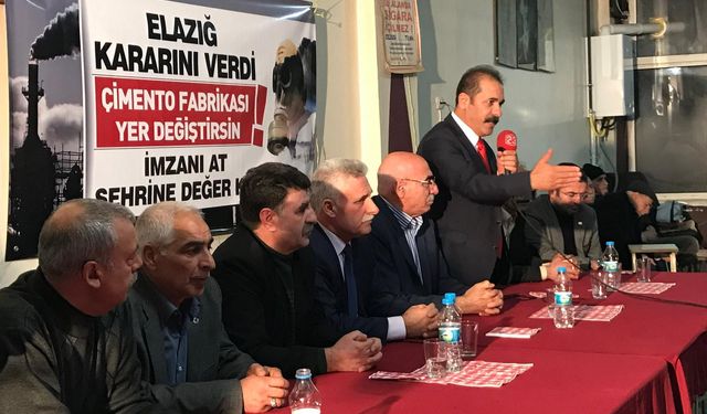 Elazığ’da Çimento Fabrikasının Taşınması Yeniden Gündemde: Prof. Dr. Bilal Çoban’dan Çağrı