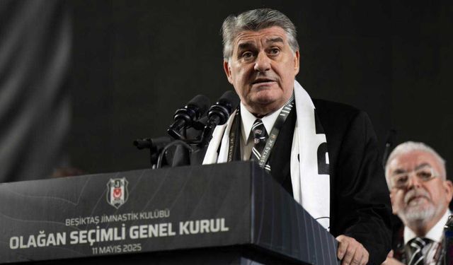 Serdal Adalı, Beşiktaş’ta yeniden başkan seçildi