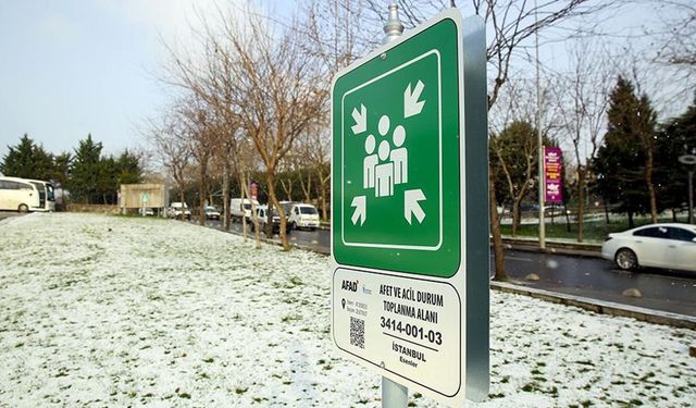 Türkiye’nin 31 bin afet toplanma noktası artık e-Devlet’te