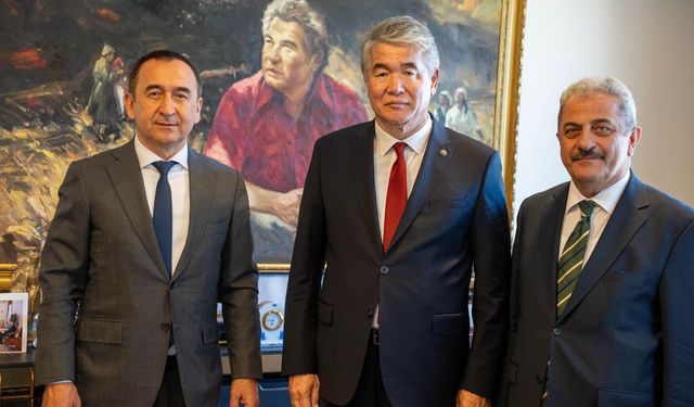 Ankara’da Türk dünyası buluşması: TÜRKSOY, Özbek Büyükelçiyi ağırladı