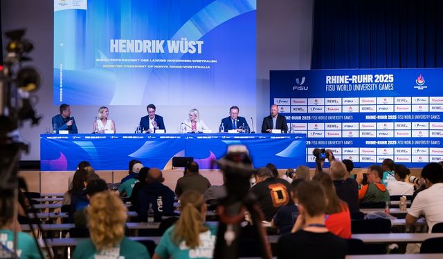 Rhine-Ruhr 2025 FISU Dünya Üniversite Oyunları Resmi Açılış Basın Toplantısıyla Başladı