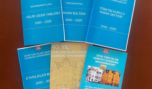 DİTİB DUİSBURG WANHEİMERORT dijital bellek ve kitaplarla tarihe not düşüyor