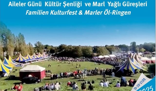 Marl’da Aileler Günü Kültür Şenliği ve 16. Marl Yağlı Güreş Heyecanı 2025’te