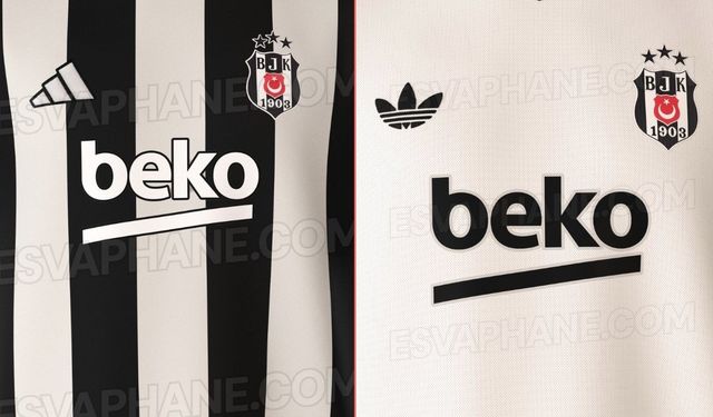 Beşiktaş’ın 2026-27 formaları sızdı: Retro detaylar dikkat çekiyor