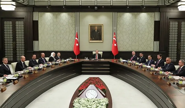 Cumhurbaşkanlığı Kabinesi Beştepe’de toplandı