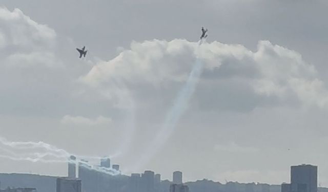 Ankara semalarında SOLOTÜRK şöleni: 29 Ekim provaları nefes kesti