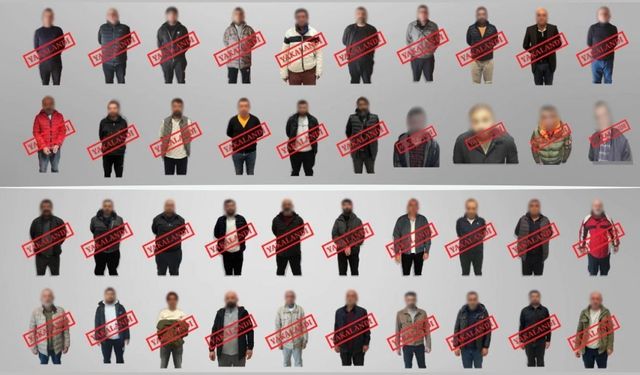 Kırmızı bültenle aranan 40 suçlu Türkiye'ye getirildi