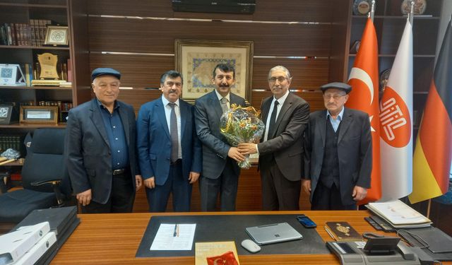 DİTİB Genel Başkanı Ramazan ILIKKAN DİTİB DUİSBURG WANHEİMERORT heyetini kabul etti