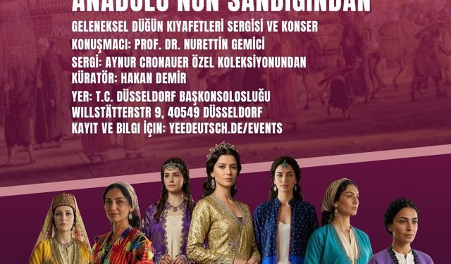 Düsseldorf’ta “Anadolu’nun Sandığından” Kültür Şöleni