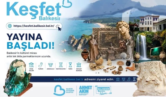 Balıkesir'in dijital keşfi yayında