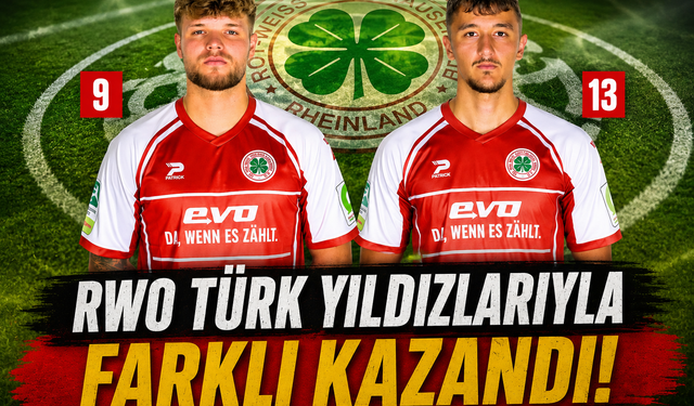 RWO, Türk Oyuncularının Golleriyle Bergisch Gladbach’ı 4-0 Mağlup Etti