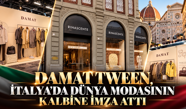 Damat Tween, İtalya’da dünya modasının  kalbine imza attı